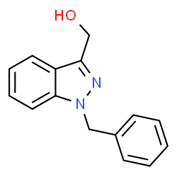 ChemSpider 2D Image | (1-Benzyl-1H-indazol-3-yl)methanol | C15H14N2O