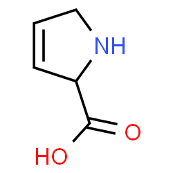 ChemSpider 2D Image | 3,4-Dehydroproline | C5H7NO2