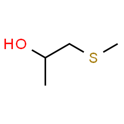 ChemSpider 2D Image | 1-(Methylthio)-2-propanol | C4H10OS