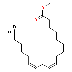 ChemSpider 2D Image | Methyl (6Z,9Z,12Z)-(18,18,18-~2~H_3_)-6,9,12-octadecatrienoate | C19H29D3O2
