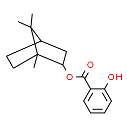 ChemSpider 2D Image | Bornyl Salicylate | C17H22O3
