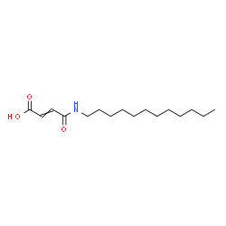 ChemSpider 2D Image | 4-(Dodecylamino)-4-oxo-2-butenoic acid | C16H29NO3