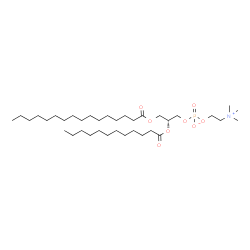 ChemSpider 2D Image | 1-Palmitoyl-2-lauroyl-sn-glycero-3-PC | C36H72NO8P