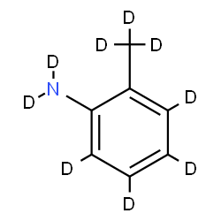 ChemSpider 2D Image | o-Toluidine-d9 | C7D9N