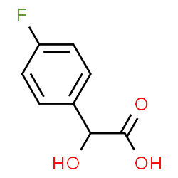 ChemSpider 2D Image | 4-Fluoromandelic acid | C8H7FO3