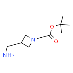 ChemSpider 2D Image | 1-Boc-3-(aminomethyl)azetidine | C9H18N2O2