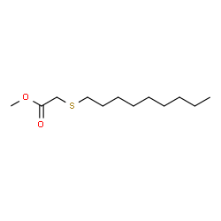 ChemSpider 2D Image | Methyl (nonylsulfanyl)acetate | C12H24O2S