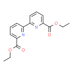 ChemSpider 2D Image | Diethyl-2,2'-bipyridin-6,6'-dicarboxylat | C16H16N2O4