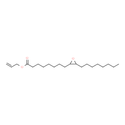 ChemSpider 2D Image | Allyl 8-(3-octyl-2-oxiranyl)octanoate | C21H38O3