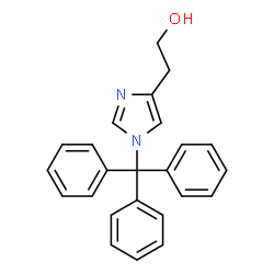 ChemSpider 2D Image | 2-(1-Trityl-1H-imidazol-4-yl)ethanol | C24H22N2O