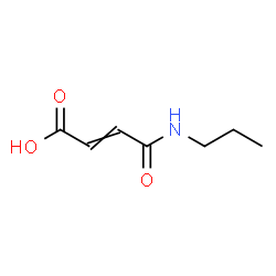 ChemSpider 2D Image | 4-Oxo-4-(propylamino)-2-butenoic acid | C7H11NO3