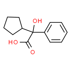 ChemSpider 2D Image | ?-cyclopentylmandelic acid | C13H16O3