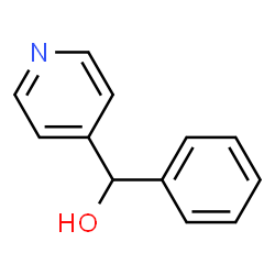 ChemSpider 2D Image | Phenyl(4-pyridyl)methanol | C12H11NO