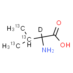 ChemSpider 2D Image | (3,4,4'-~13~C_3_,2-~2~H)Valine | C213C3H10DNO2