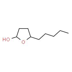 ChemSpider 2D Image | 5-Pentyltetrahydro-2-furanol | C9H18O2