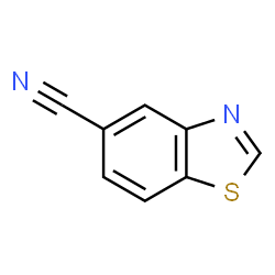ChemSpider 2D Image | Benzo[d]thiazole-5-carbonitrile | C8H4N2S