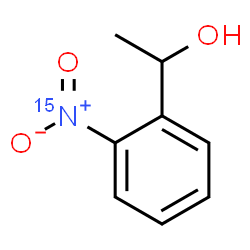 ChemSpider 2D Image | 1-[2-(~15~N)Nitrophenyl]ethanol | C8H915NO3