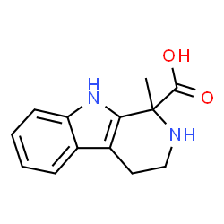 ChemSpider 2D Image | 1,2,3,4-tetrahydro-1-methyl-beta-carboline-1-carboxylic acid | C13H14N2O2
