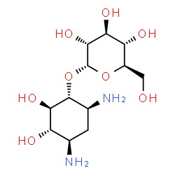 ChemSpider 2D Image | 2'-Deamino-2'-hydroxyparomamine | C12H24N2O8