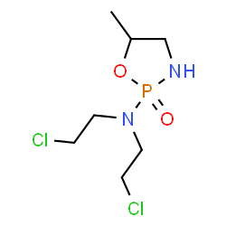 ChemSpider 2D Image | N,N-Bis(2-chloroethyl)-5-methyl-1,3,2-oxazaphospholidin-2-amine 2-oxide | C7H15Cl2N2O2P
