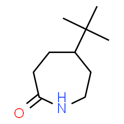 ChemSpider 2D Image | 4-tert-butylcaprolactam | C10H19NO