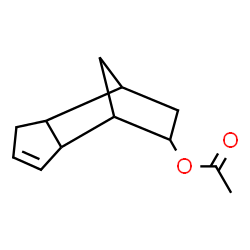 ChemSpider 2D Image | Tricyclo[5.2.1.0~2,6~]dec-4-en-8-yl acetate | C12H16O2