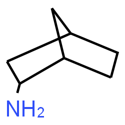 ChemSpider 2D Image | 2-norbornanamine | C7H13N