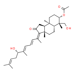 ChemSpider 2D Image | 29-hydroxystelliferin A | C32H48O5