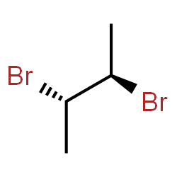 ChemSpider 2D Image | meso-2,3-Dibromobutane | C4H8Br2