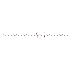 ChemSpider 2D Image | (2R)-2-Hydroxy-N-[(2S,3S,4R)-1,3,4-trihydroxy-2-octadecanyl]docosanamide | C40H81NO5