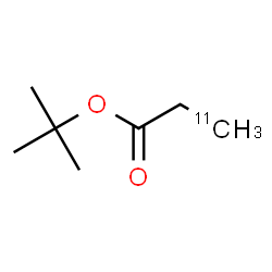 ChemSpider 2D Image | 2-Methyl-2-propanyl-(3-~11~C)propanoate | C611CH14O2