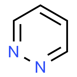 ChemSpider 2D Image | Pyridazine | C4H4N2