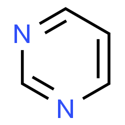 ChemSpider 2D Image | Pyrimidine | C4H4N2