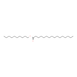 ChemSpider 2D Image | Decyl palmitate | C26H52O2