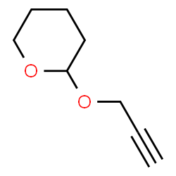 ChemSpider 2D Image | 2-(propargyloxy)tetrahydropyran | C8H12O2