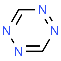 ChemSpider 2D Image | 1,2,4,5-Tetrazine | C2H2N4