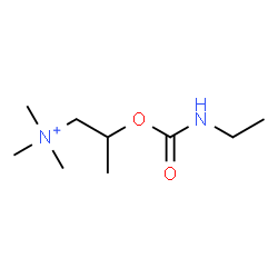 ChemSpider 2D Image | 2-[(Ethylcarbamoyl)oxy]-N,N,N-trimethyl-1-propanaminium | C9H21N2O2