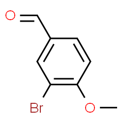 ChemSpider 2D Image | 3-Bromo-p-anisaldehyde | C8H7BrO2