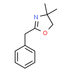 ChemSpider 2D Image | 2-Benzyl-4,4-dimethyl-2-oxazoline | C12H15NO