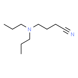 ChemSpider 2D Image | 4-(Dipropylamino)butanenitrile | C10H20N2