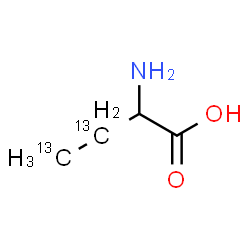 ChemSpider 2D Image | 2-Amino(3,4-~13~C_2_)butanoic acid | C213C2H9NO2