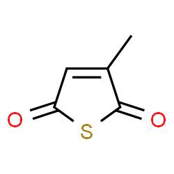 ChemSpider 2D Image | 3-Methyl-2,5-thiophenedione | C5H4O2S