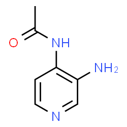 ChemSpider 2D Image | N-(3-Amino-4-pyridinyl)acetamide | C7H9N3O