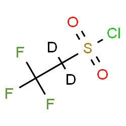 ChemSpider 2D Image | 2,2,2-Trifluoro(~2~H_2_)ethanesulfonyl chloride | C2D2ClF3O2S