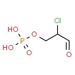 ChemSpider 2D Image | 2-Chloro-3-oxopropyl dihydrogen phosphate | C3H6ClO5P