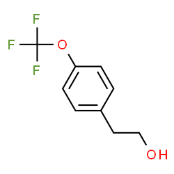 ChemSpider 2D Image | 4-(Trifluoromethoxy)benzeneethanol | C9H9F3O2