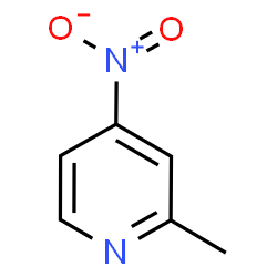 ChemSpider 2D Image | 4-Nitro-2-picoline | C6H6N2O2