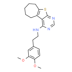 ChemSpider 2D Image | CSID:892951 | C21H25N3O2S