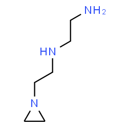 ChemSpider 2D Image | n-(2-aminoethyl)-1-aziridineethanamine | C6H15N3