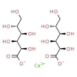 ChemSpider 2D Image | Calcium gluconate | C12H22CaO14